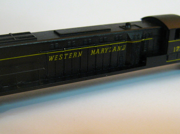 N scale Baldwin DRS 4-4-1500 in Smooth Fine Detail Plastic