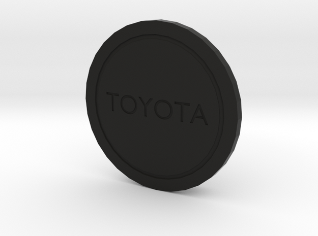 Toyota wheel cover cap in Black Natural Versatile Plastic