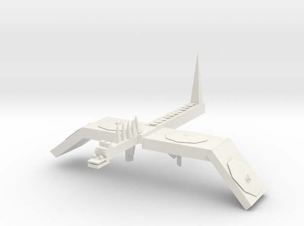 Minecraft Ender Dragon V 2.0 in White Natural Versatile Plastic