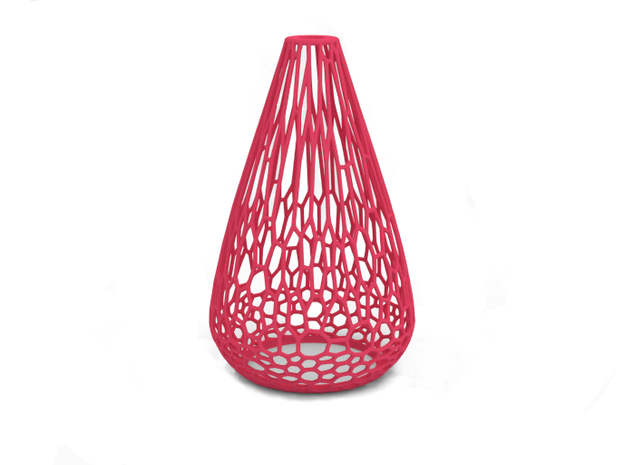 Lamp in Pink Processed Versatile Plastic