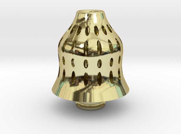 Moleman's Driptip Three in 18k Gold Plated Brass
