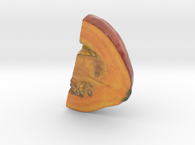 The Pumpkin-2-Quarter-2-mini in Glossy Full Color Sandstone
