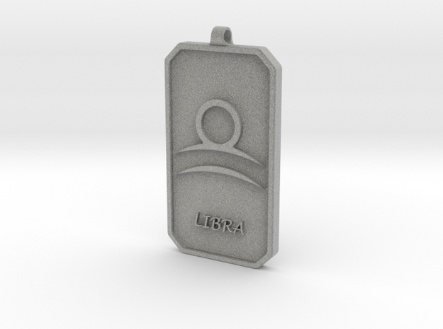 Zodiac Dogtag/KeyChain-LIBRA