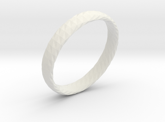 Twistium - Bracelet P=190mm h15 in White Natural Versatile Plastic