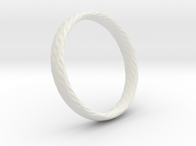 Twistium - Bracelet P=200mm h15 in White Natural Versatile Plastic