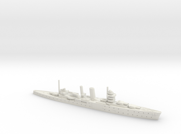 HMS York 1/1800 in White Natural Versatile Plastic