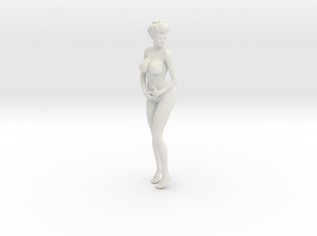  1/9 Elegant lady 012 in White Natural Versatile Plastic