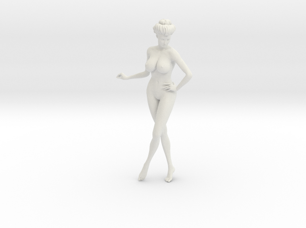 1/9 Elegant lady 009 in White Natural Versatile Plastic