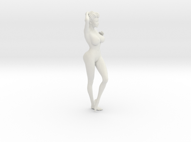 1/9 Elegant lady 008 in White Natural Versatile Plastic