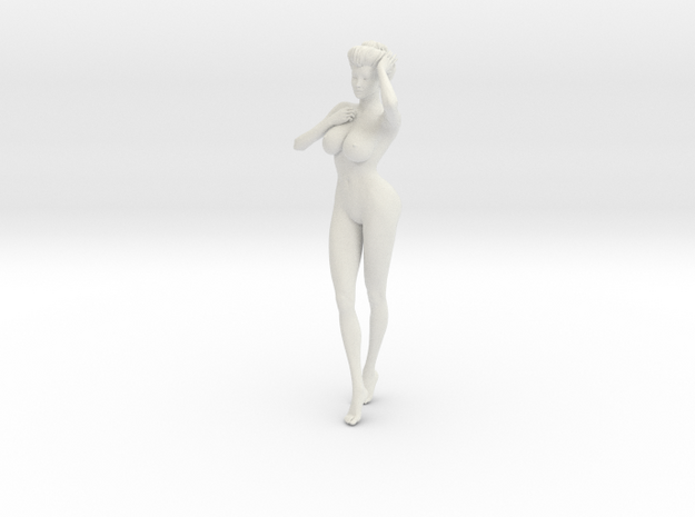 1/9 Elegant lady 004 in White Natural Versatile Plastic