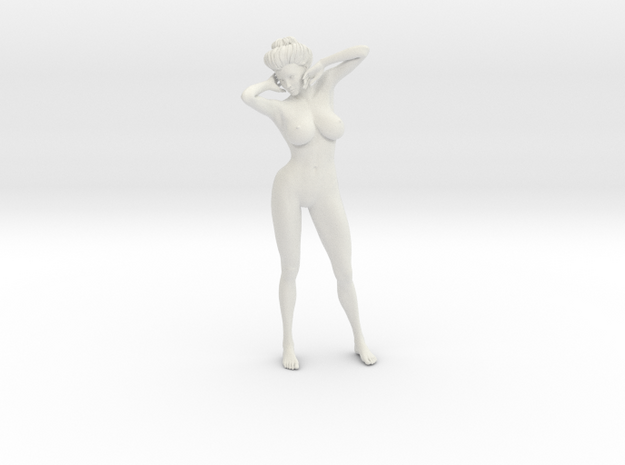 1/9 Elegant lady 002 in White Natural Versatile Plastic