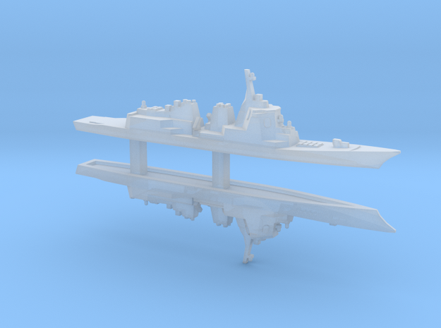  Atago-class Destroyer x 2, 1/6000 in Tan Fine Detail Plastic