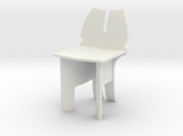 AV Chair in White Natural Versatile Plastic