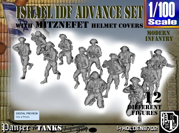 1-100 IDF ADVANCE SET in Tan Fine Detail Plastic