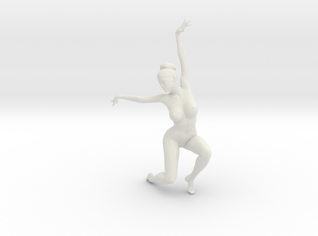  1/18 Nude Dancers 005 in White Natural Versatile Plastic
