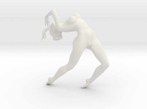  1/18 Nude Dancers 006 in White Natural Versatile Plastic