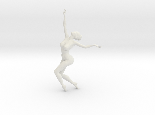  1/18 Nude Dancers 007 in White Natural Versatile Plastic