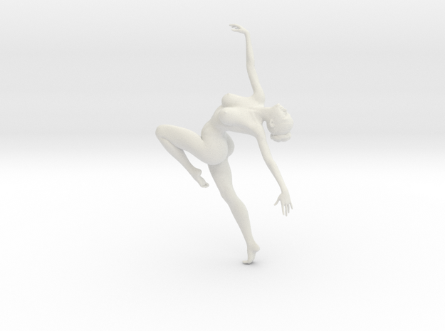 1/18 Nude Dancers 012 in White Natural Versatile Plastic