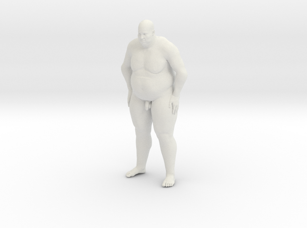 1/20 Fat Man 006 in White Natural Versatile Plastic