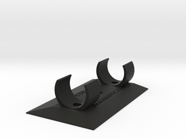 Boundary Layer Mic Mount 22mm in Black Natural Versatile Plastic