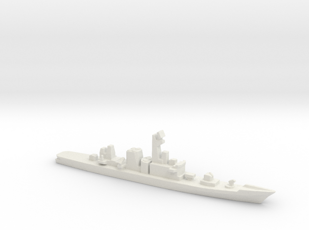 Hatakaze-class destroyer, 1/2400 in White Natural Versatile Plastic