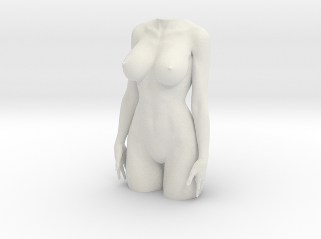 5CM Nude Girl Part 003 in White Natural Versatile Plastic
