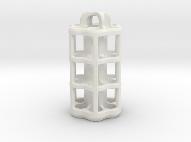Tritium Lantern 5D (3.5x25mm Vials) in White Natural Versatile Plastic