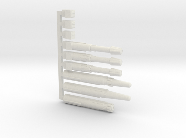 Victory Replacement Parts in White Natural Versatile Plastic
