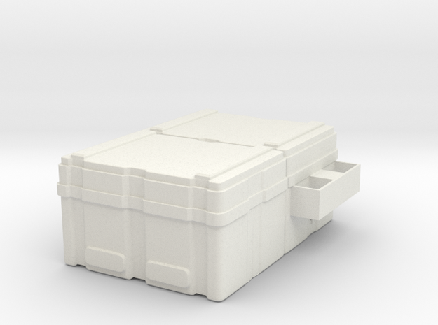Powerloader crate 1:32 scale in White Natural Versatile Plastic