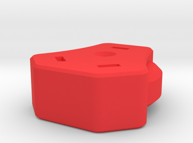 cancan 1/10 scale in Red Processed Versatile Plastic