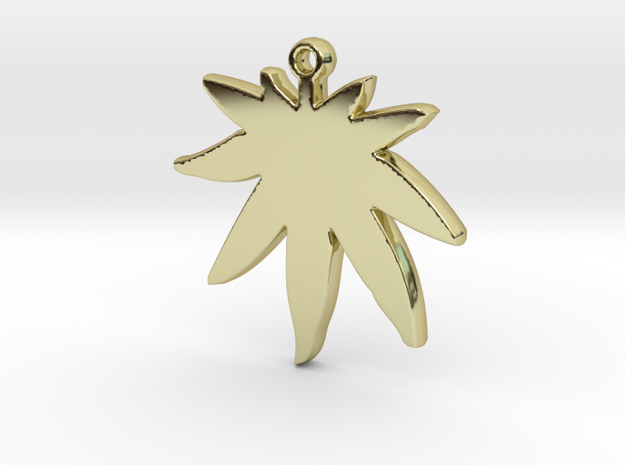 Creator Pendant in 18k Gold Plated Brass