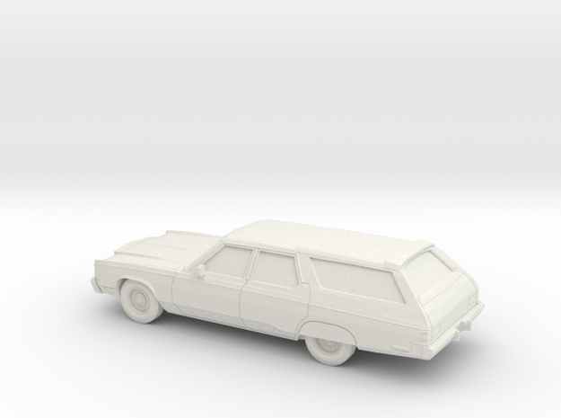 1/87 1977 Chrysler Imperial Town & Country in White Natural Versatile Plastic