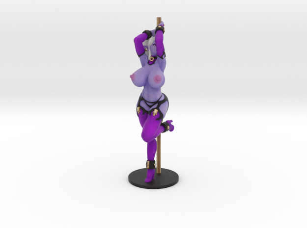 Pole Dancer Syx (Topless) in Full Color Sandstone: Small