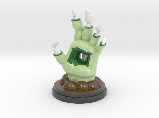 Zombie Pawn in Glossy Full Color Sandstone