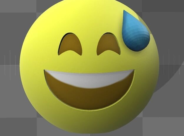 Emoji9 in Full Color Sandstone