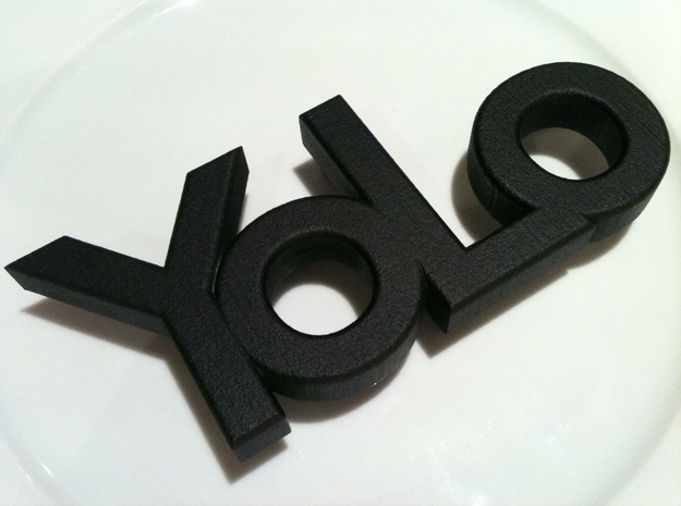 yolo belt-buckle in White Natural Versatile Plastic