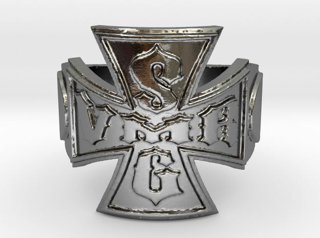 VMRSG_v2 Ring Size 10 in Polished Silver
