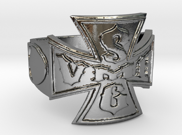 VMRSG_v2 Ring Size 13 in Polished Silver