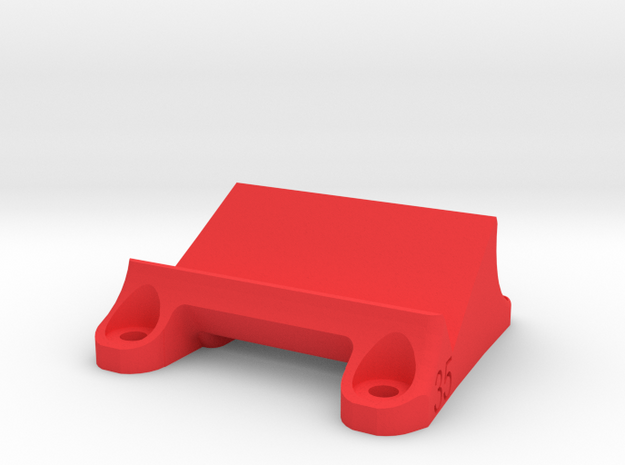 DemonRC NOX5 - 35° GoPro Xiaomi Yi MOUNT in Red Processed Versatile Plastic