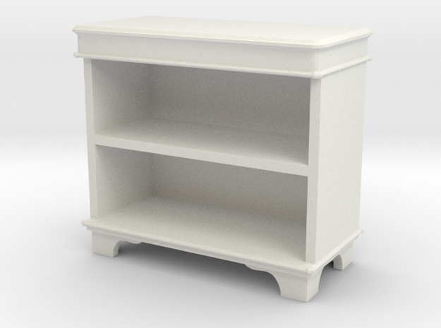 Book Cabinet in White Natural Versatile Plastic