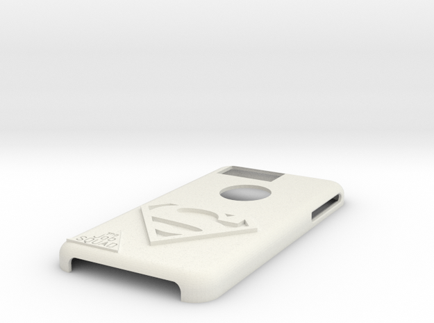 Superman Iphone 6s Plus Case in White Natural Versatile Plastic