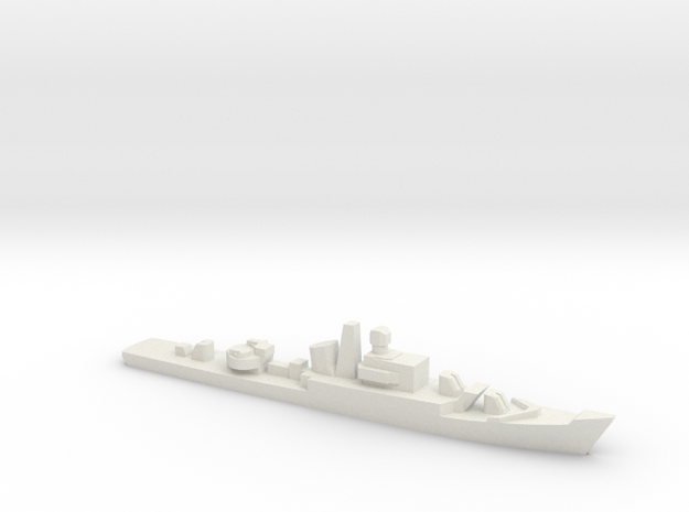 Riga-class frigate, 1/2400 in White Natural Versatile Plastic