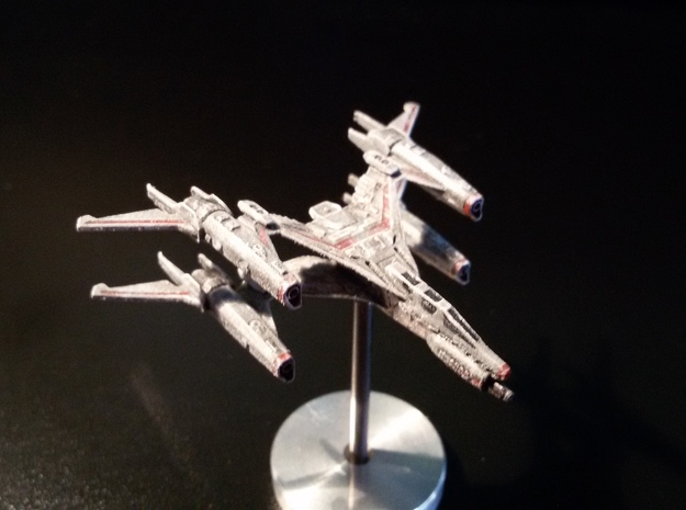 Thunderbolt MKII Starfury in Smooth Fine Detail Plastic