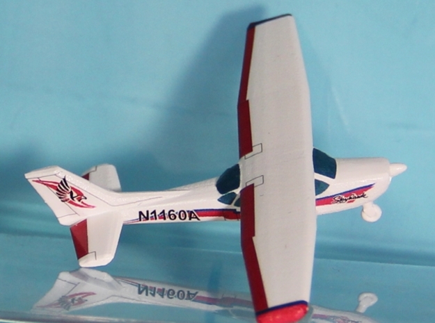 Cessna 172 - Nscale in Tan Fine Detail Plastic