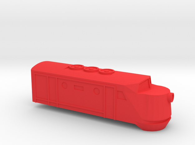Red Engine - Kato 11-105 in Red Processed Versatile Plastic