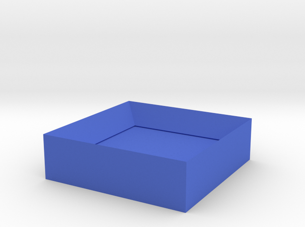 Hour of Code : TopPiece in Blue Processed Versatile Plastic