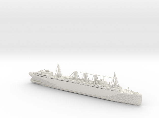 RMS American II in White Natural Versatile Plastic