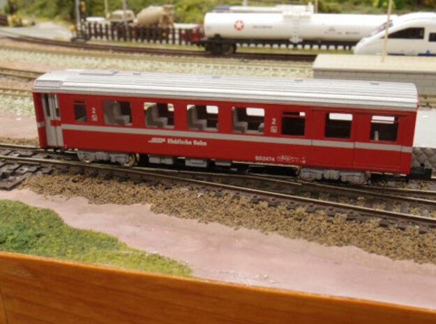Passenger car type BD-2S in Smooth Fine Detail Plastic