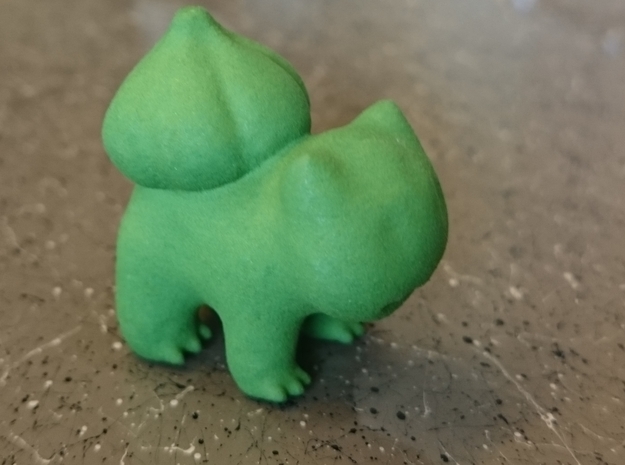 Bulbasaur in Green Processed Versatile Plastic
