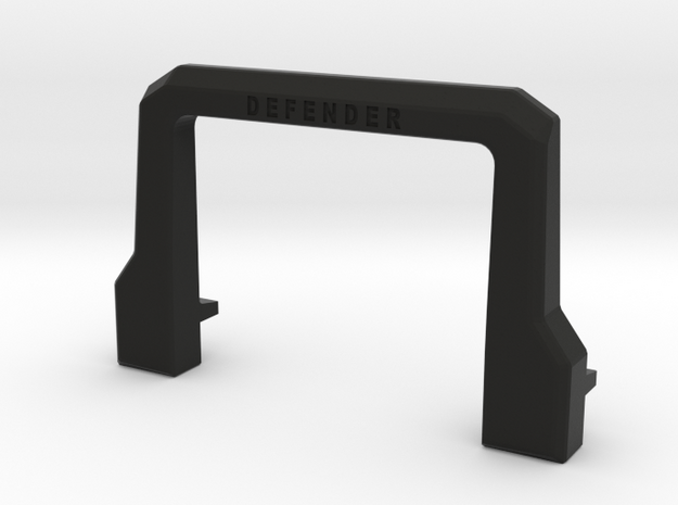 Soft bull bar D90 D110 1:10 in Black Natural Versatile Plastic